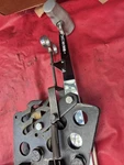 Hurst Ram 5 Speed Shifter Complete W/ Linkage Rods Mounting Plate Like New. Fixed Price $1040.00.