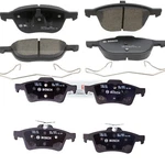 Bosch BC1044 BC1095 Quietcast Ceramic Brake Pads Kit Front Rear. Fixed Price $98.26.