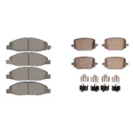 Ford Mustang 24-25 R1 Concepts Optimum Oep Front & Rear Brake Pad Set. Fixed Price $156.65.