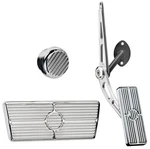 Billet Specialties Polished Cable Style Pedal Kit,non-power BRAKES,55-57 Chevy. Fixed Price $349.99.