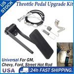 Universal For Gm Street Hot Rod Aluminum Gas Pedal + Throttle Cable Spring Set. Fixed Price $46.05.
