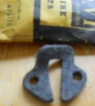 8 Nos 1953-55 Corvette 1936-54 Chevrolet Parking Brake Cable Clamp Felt Seal. Fixed Price $65.00.