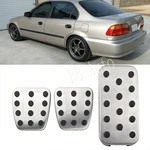 Clutch Brake Gas Pedal Pad Cover For Honda Accord Civic Manual Stainless Steel. Fixed Price $14.99.