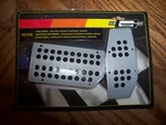 Mr Gasket 4732G Billet Look Pedal Cover Kit Automatic Trans. Fixed Price $15.99.