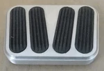 Lokar BAG-6076 Pad, Gm W/brake/clutch Pedels, Aluminum, Black Rubber. Fixed Price $57.99.