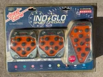Brand New Street Indiglo Orange Luminescent Glowing Sport Pedals. Fixed Price $55.00.