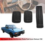 Set Clutch Brake Accelerator Pedal Pad For Nissan 720 / Datsun 1980 - 1986. Fixed Price $22.67.
