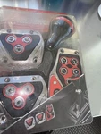 4 Piece Pilot Combo Kit Pedal Pads & Shifter PM-22120R Red And Black. Fixed Price $35.00.