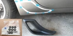C5 Z06 Rear Brake Air Duct Scoop Template & Nuts! Fits 1997-04 Chevy Corvette. Fixed Price $38.00.