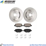 Rear Disc Brake Rotors Ceramic Pads Ford Edge Explorer Flex Lincoln Mks Mkt. Fixed Price $66.51.