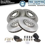 Front & Rear Posi Ceramic Disc Brake Pads Rotors Kit For 500X Renegade. Fixed Price $178.42.