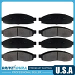 Front Rear Disc Brake Pad Set Fits 2005-2010 Hino 145. Fixed Price $112.99.