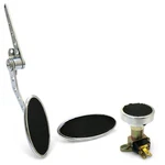 Oval Firewall Mnt Gas Pedal, Sm Brake Pad And Dimmer Chromed Billet. Fixed Price $199.95.