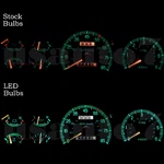 Dash Cluster Gauge White Led Light Bulb Kit Fit 87-91 Ford F150 F250 F350 Bronco. Fixed Price $13.99.