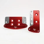 2PCS Non-slip Car Pedal Covers, Automatic Transmission Gas Brake Red. Fixed Price $9.45.