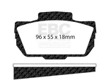 For 1967-1969 Saab Sonett Brake Pad Set Front Ebc 39173GJXW 1968. Fixed Price $181.25.