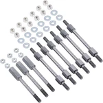 Allstar Pedal Extension - Complete In Long Steel Natural Kit ALL41051. Fixed Price $118.20.