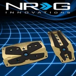 Nrg PDL-250CG Aluminum W/rubber Trim Inserts Transmission Pedal Cover Plates. Fixed Price $35.00.