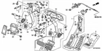 04 05 06 07 08 Tl Pedal Pad Floor Carpet 46992-SEP-A010-M1 Oe. Fixed Price $39.99.