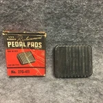 1953-54 Chevy Passenger Cars Brake Or Clutch Pedal Slip-on Pad 27G-411 Nos 33653. Fixed Price $19.99.