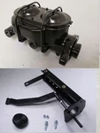 Universal Power Brake Pedal Assembly Firewall Under Dash Mount + 1" Bore Master. Fixed Price $132.04.