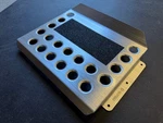 Aluminum Heel Plate With Grip Tape (honda Acura Toyota Lexus Jdm Mazda Rhd Lhd). Fixed Price $97.00.