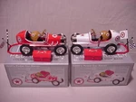 Texaco Pcs Set 1920S Botnick Pedal Car Racer 1RED 1WHITE Matching Serial Low#. Fixed Price $109.99.
