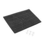 Motoforti Universal Car Floor Mat 22.6X15X1CM/8.90"X5.91"X0.39"(L*W*H), Black. Fixed Price $16.02.