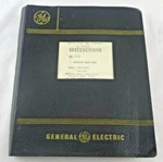 GEK-21128 Model# 6V400A3001 Maxspeed Crane Drive Instruction Manual Free Ship. Fixed Price $149.95.