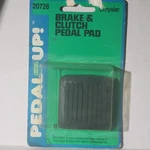 20728 Motormite * Brake/ Clutch Pedal Pad 1990-1978 024 Rampage Scamp TC3 Omni. Fixed Price $10.50.