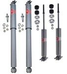 Front Rear Shock Absorbers Kit Kyb Gas-a-just For Chevy Bel Air Biscayne Impala. Fixed Price $204.95.