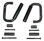 Crown Auto Grab Handle Blk Steel Hndl Set- RT27049. Fixed Price $63.04.