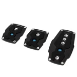 Nrg Aluminum Mt 3PCS Fuel Brake Clutch Foot Pedal Pad Cover Plates Set PDL-200BK. Fixed Price $35.00.