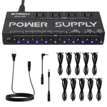 Strich Guitar Pedal Power Supply 10 Independent Outputs 9 12 18V For Effect. Fixed Price $34.99.