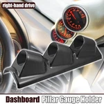 Carbon Fiber Pattern Gauge Mount Pod 52MM Triple Hole Holder Right. Fixed Price $26.49.