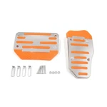 2 1 Racing Sports Non-slip Automatic Car Gas Brake Pedal Pads Cover Orange. Fixed Price $35.29.