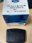 Ford Oem Brake Clutch Pedal Pad 1975-1979 E- Series Vans D5UZ-2457-B. Fixed Price $19.50.