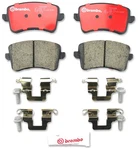 Brembo P85099N Premium Ceramic Rear Disc Brake Pad Set Audi Oe# 8K0698451B. Fixed Price $107.95.