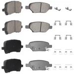 Ilonpa Front Rear Ceramic Disc Brake Pads Set For Chevy Malibu 2004-2012,.... Fixed Price $64.99.