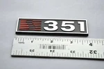 1999-2004 Saleen Ford Mustang S351 Rear Decklid Badge Last One In Stock. Fixed Price $29.95.