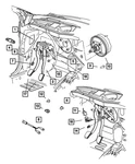 Genuine Mopar Brake Pedal 4509770. Fixed Price $43.93.