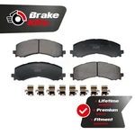 Front Ceramic Brake Pads Set 2021-2025 Ford F-150 2022-2024 Bronco. Fixed Price $56.44.