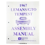 Factory Assembly Manual Service Repair Book 1967 Pontiac Lemans Gto Tempest. Fixed Price $41.00.