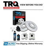 Trq Performance Front Brake Pad & Rotor Kit Fits 2011 Audi A3. Fixed Price $244.95.