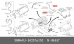 Genuine Oe Aux Unit Assembly Usb 86257SJ150 For Subaru 86257-SJ150. Fixed Price $66.86.