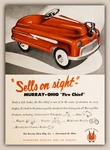 Red Fire Chief Pedal Car Toy - 1949 Ad Image Photo Print 5 X 7 Inch. Fixed Price $6.29.