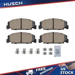 Front Ceramic Brake Pads W/ Hardware Kit Set For Honda Civic Del Sol Crx Accord. Fixed Price $24.70.