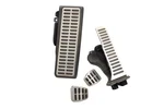 2012 - 2013 Vw Golf Aluminum Pedal Set Gas Brake Clutch Footrest *broken Tab*. Fixed Price $60.00.