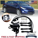 For Hyundai Elantra Kia New Ignition Coil X1 & Iridium X4 Spark Plugs Wires. Fixed Price $74.36.