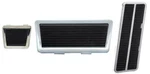 1969 Firebird Pedal Pad Kit With Stainless Trim Auto Trans Piece Set. Fixed Price $63.35.